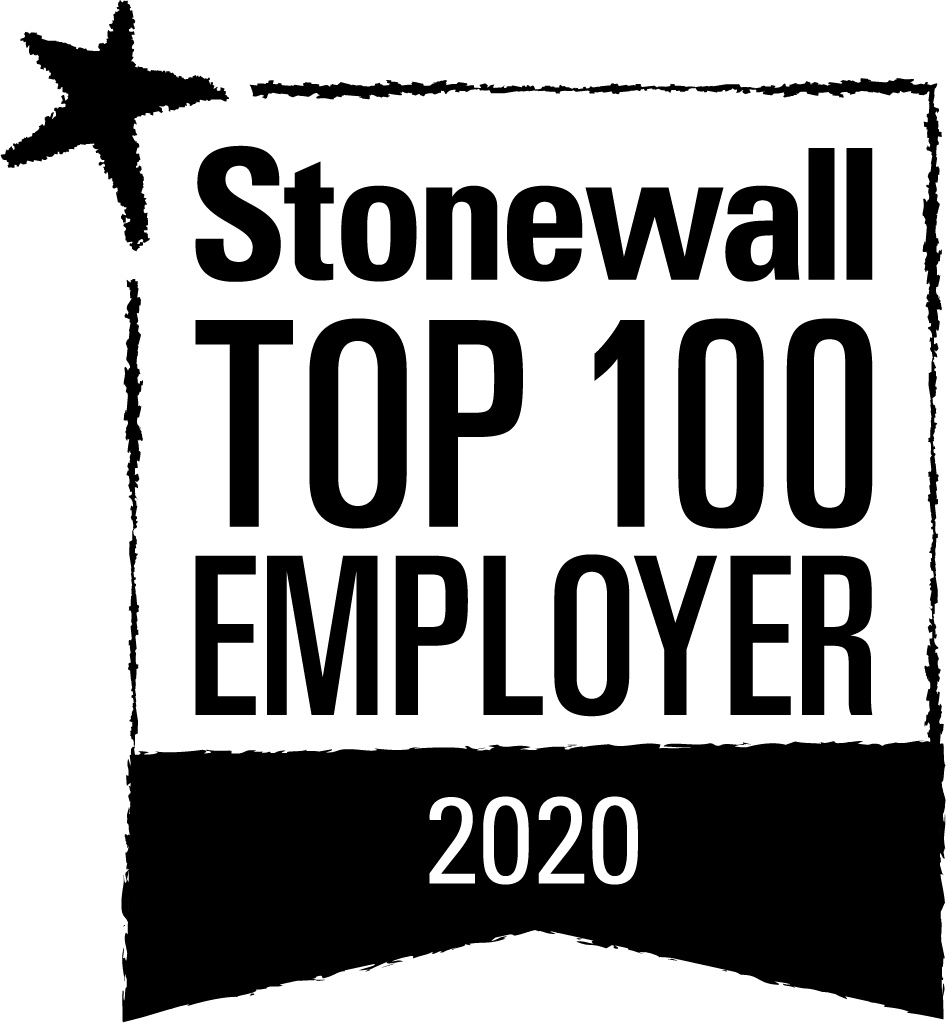 Stonewall Top 100 Employer Logo